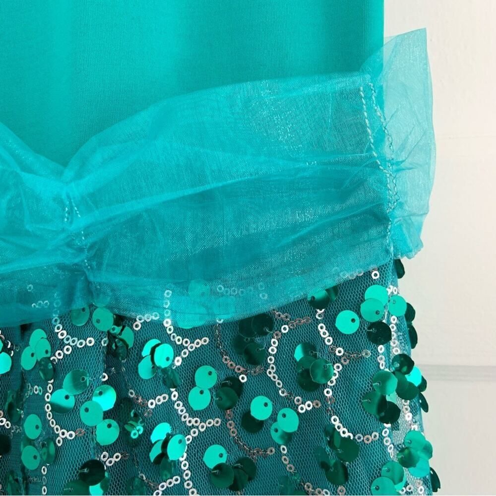 Charades Mermaid Sequin Costume Halloween Costume NEW Medium - Picture 8 of 15
